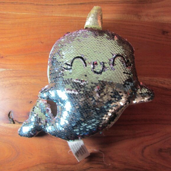 plush sequin narwhal fashion angels (T413) - Picture 1 of 6